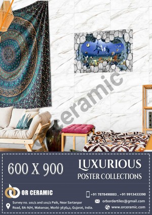 9128 Glossy Poster Wall Tiles | OR Ceramic