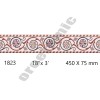 1823 Digital Border Tiles | OR Ceramic Morbi