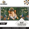 G-494 Lord Ganesha | Wall Poster Picture Tiles