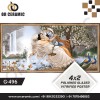 G-496 Lord Krishna | Wall Poster Picture Tiles