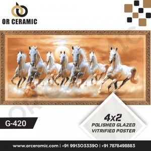 G-420 Seven Horse | Wall Poster Picture Tiles