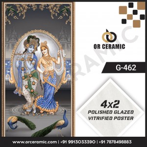 G-462 Lord Krishna | Wall Poster Picture Tiles